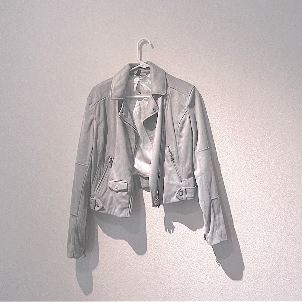 H&M Gray Biker Jacket